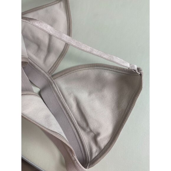 Lululemon Women's Light Pink Triangle Bralette Intimates Bra Size 2 - Picture 5 of 10
